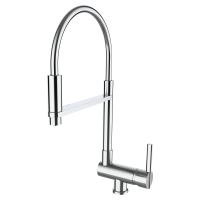 Смеситель для кухни GRB KITCHENS 99891300 складывающиеся, однорычажный, хром  