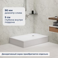 Душевой поддон прямоугольный RGW STYLE (800x1000)