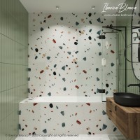 Шторка для ванны IBERICA BLANCA Mod.402 распашная прозрачное стекло/черный 90х140см (IB402.SB.140.90)