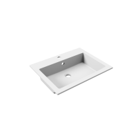 Раковина для ванной Uperwood Megan 60х48х16,5 см, белая матовая