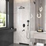 Душевой комплект BERGES VENTAS 3R BLACK, черный матовый