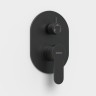 Душевой комплект BERGES VENTAS 3R BLACK, черный матовый