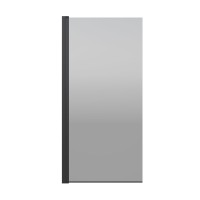 Душевая шторка RIVER S Black 900 тонированное стекло