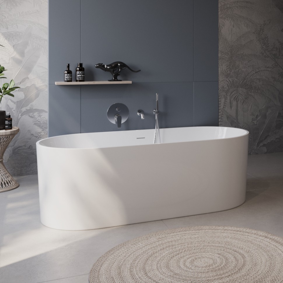 Акриловая ванна BELBAGNO BB705-1700-800