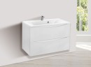 База под раковину Mia 800 подвесная, 2 выкатных ящика soft close, G.White