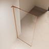 Душевая перегородка Волк-Ин (Walk-In) VSWL-7HS900CLBC, 900*2000, брашированная медь, стекло прозрачное,