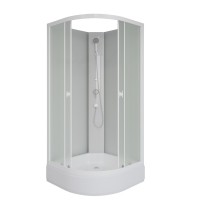 Душевая кабина Niagara Promo P100/26/MT/BK (100х100х195) 4 места