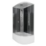 Душевая кабина Niagara Eco NG-7510-14L BLACK (120х80х215) высокий поддон(40см),стекло мозаика,4 места