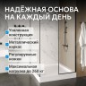 Душевой поддон ABBER AD3D080 80х80 квадратный, акриловый, белый