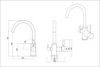 Смеситель EMAR EC-3007 3007.4 Берилл