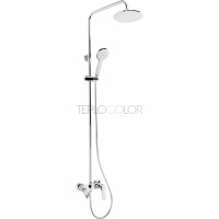 Душевая колонна, со смесителем для ванны