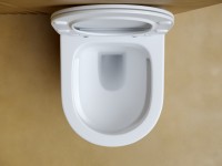 Подвесной унитаз Balearica Rimless (цвет Черный Матовый) CN6000MW