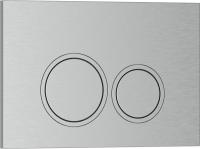 Кнопка смыва IBERICA BLANCA ESTI-O ABS-пластик, хром матовый (IB.B082.004.000)