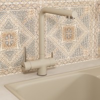 Смеситель для кухни Uperwood UPD-005-04 сатин/лен