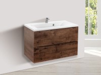База под раковину Mia 800 подвесная, 2 выкатных ящика soft close, R.Wood