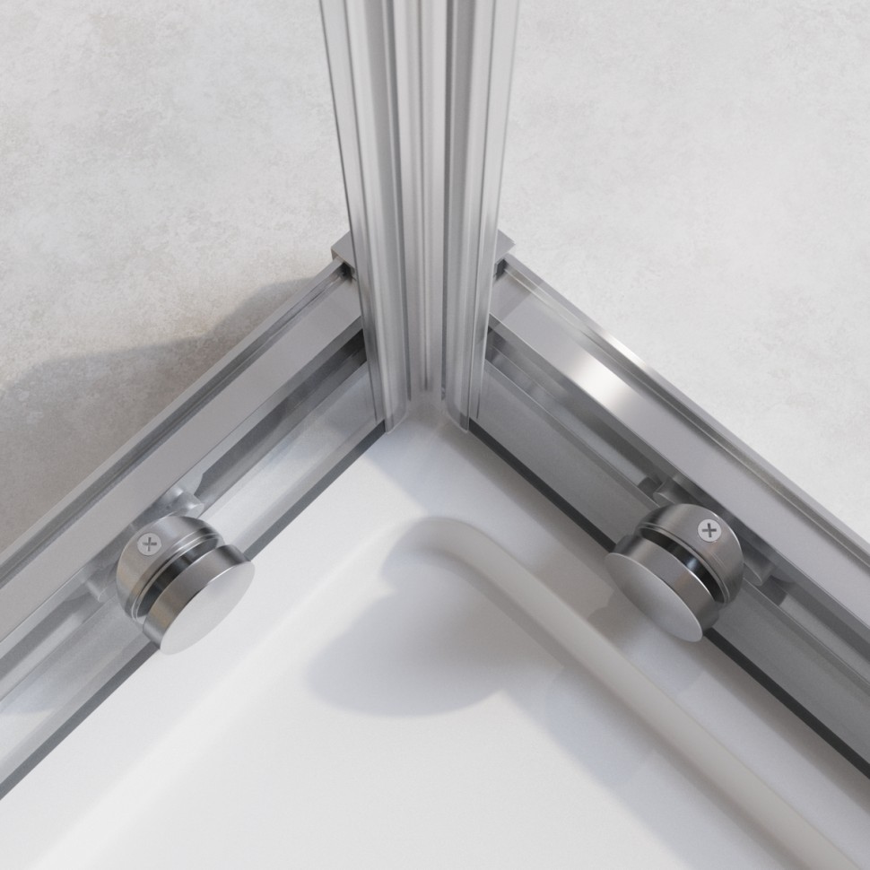 Душевой уголок CEZARES RELAX-304-AH-2-120/90-C-CR