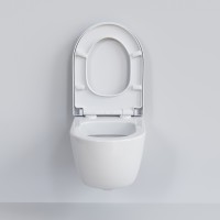 Унитаз Abner 103T20001R (545*360*330) БЕЛЫЙ подвесной БЕЗОБОДКОВЫЙ, 1 место