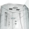 Душевая кабина Niagara Luxe NG-7702DM (100x100х210) низкий поддон(15см),дверь распашная,стенки мрамор,3 места