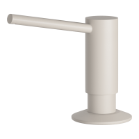 Дозатор Omoikiri OM-02-P-PA латунь/пастила