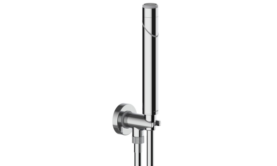 Душевой комплект BOSSINI PLY CE3014C.030 с ручным душем, держателем и шлангом, цвет Хром  