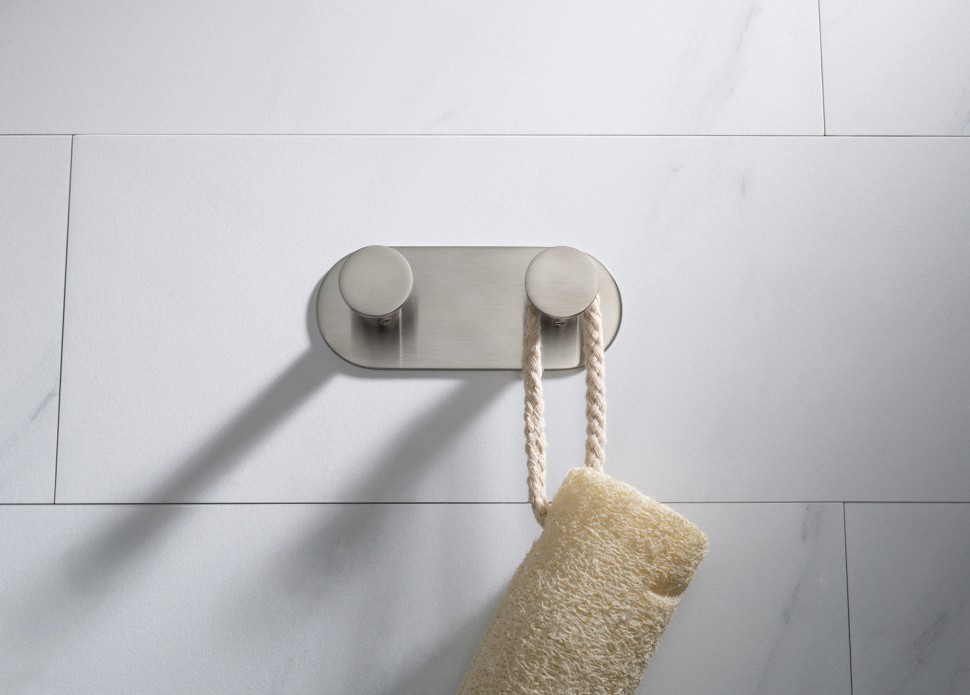 Вешалка-2 крючка Timo Saona 13014/13 никель