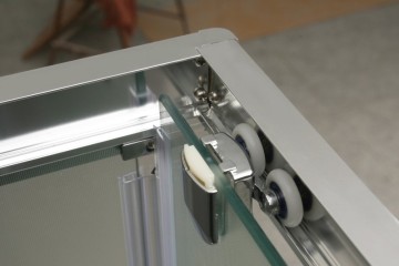 Душевой уголок BelBagno UNIQUE-AH-1-100/115-90-C-Cr