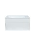 Тумба под раковину для ванной подвесная Uperwood Lotus Premium 80х50х42 см, белая
