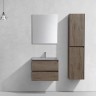 База под раковину Luka 600 подвесная, 2 выкатных ящика soft-close, R.Oak
