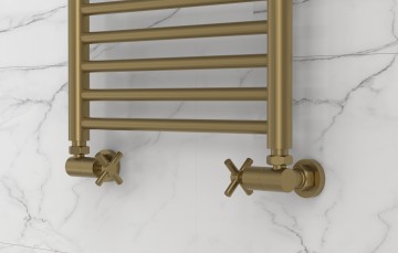 Вентиль 3D правый крест (G 1/2" НР х G 3/4" НГ)