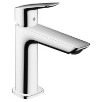 Смеситель для раковины Hansgrohe Logis со сливным клапаном Push-Open 71252000, хром