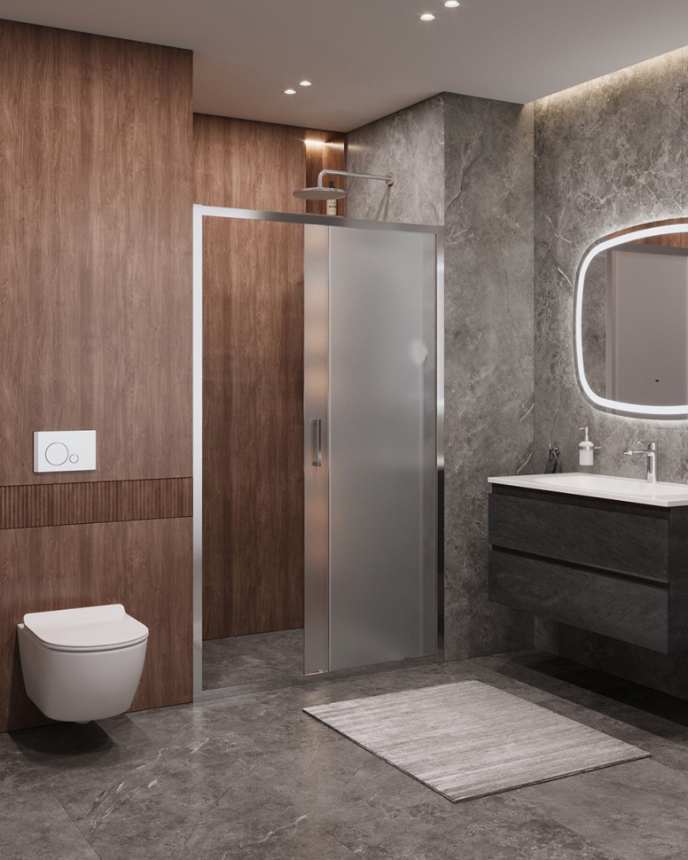 Душевая дверь CEZARES MOLVENO-BF-1-120-P-Cr