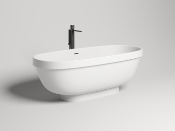 Ванна отдельностоящая GRECA 180x80 RAL полностью S-Stone Матовое