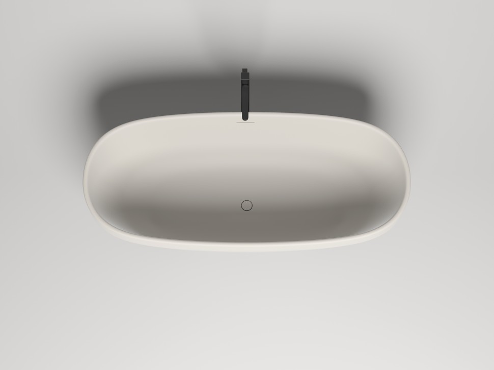 Ванна отдельностоящая GRECA 180x80  RAL полностью S-Stone Матовое