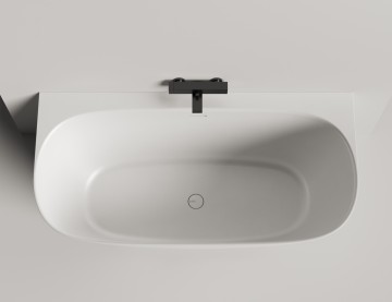 Ванна пристенная SOFIA WALL 160x80 S-Stone Матовое