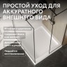 Душевой поддон ABBER AD3D100 100х100 квадратный, акриловый, белый