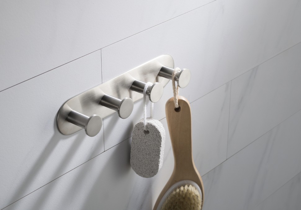 Вешалка-4 крючка Timo Saona 13015/13 никель