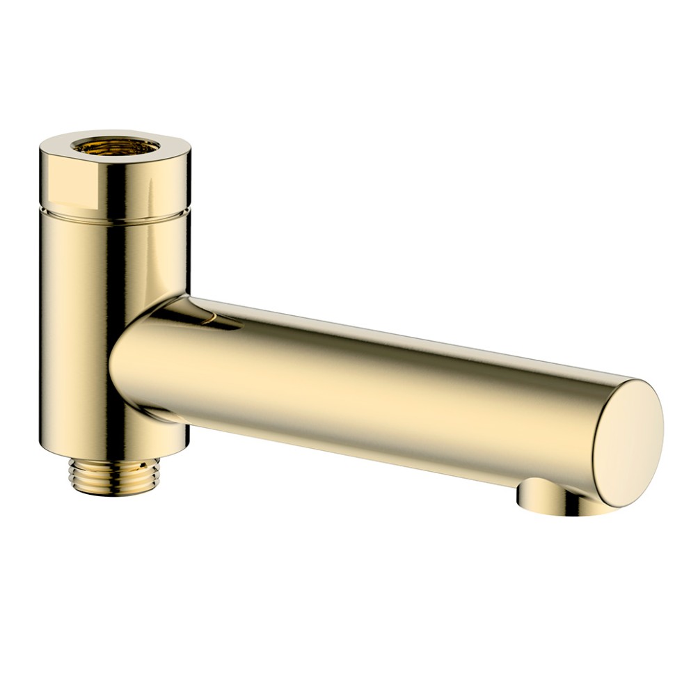 AQM8301BG Излив поворотный с картриджем, Brushed gold