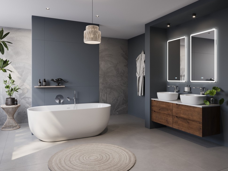 Акриловая ванна BELBAGNO BB706-1800-800