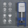 АТОМ 410  кнопка черная Soft Touch