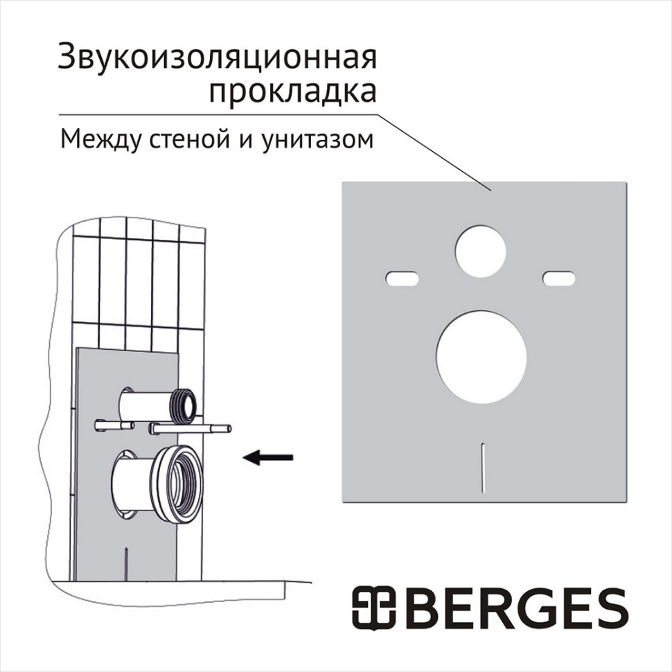 АТОМ 410  кнопка черная Soft Touch