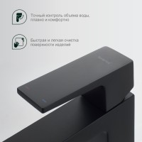 Смеситель Splenka для умывальника S01.10.06 Черный