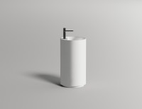 Раковина напольная ARMONIA TOP 01 покраска по RAL полностью 450х450х850 S-Stone Матовое
