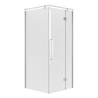 Душевое ограждение Niagara Nova NG-6631-34 (90х90х195) квадрат,хром,дверь распашная,стекло прозрачное,1 место