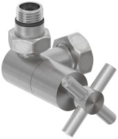 Вентиль 3D левый крест (G 1/2&quot; НР х G 3/4&quot; НГ)