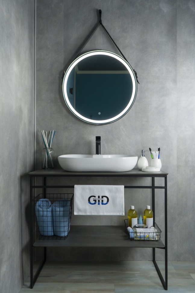 Раковина Gid N9446b 51156 накладная белая 61x42x12.5