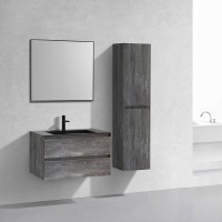 База под раковину Luka 800 подвесная, 2 выкатных ящика soft-close, G.Stone