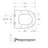 Крышка-сиденье CEZARES STYLUS CZR-2316-SC