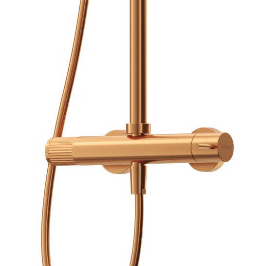 Душевая стойка CEZARES LEAF-CDA-30-L-SS