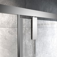 Душевая дверь Veconi Vianno VN-33R, 900x1950, хром, стекло дождь