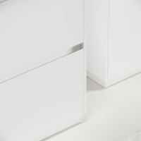 Тумба под раковину SANCOS Libra Floor напольная, 590х450х840, c двумя ящиками оснащенными доводчиками, белый глянец , арт. LB60FW